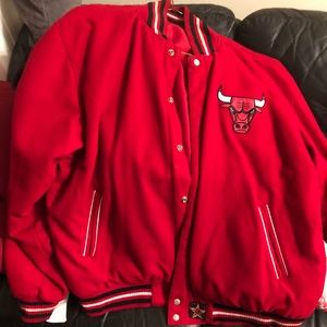 Chicago Bulls reversible Varsity Jacket
